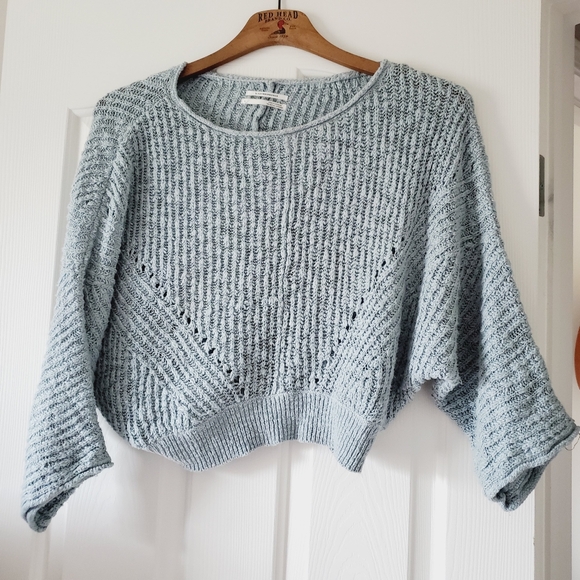 By Anthropologie Crewneck Batwing Sweater S - Picture 2 of 7